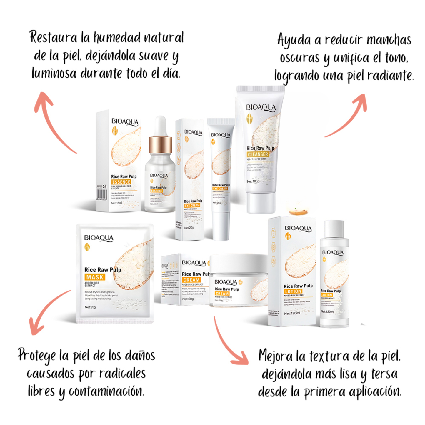 KIT DE ARROZ BIOAQUA X6N2