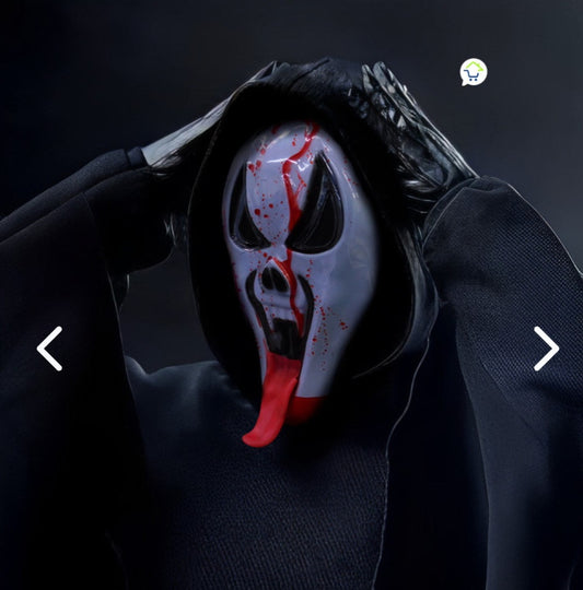 Mascara Sangre Esqueleto Halloween 492