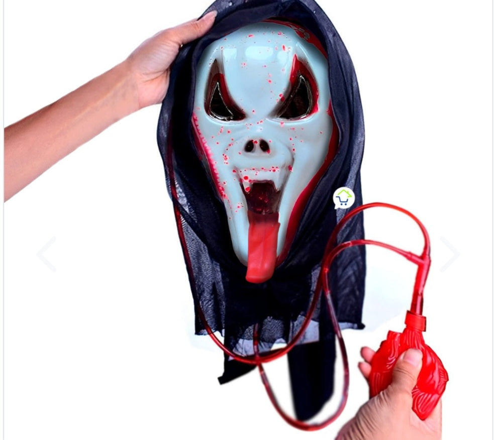 Mascara Sangre Esqueleto Halloween 492