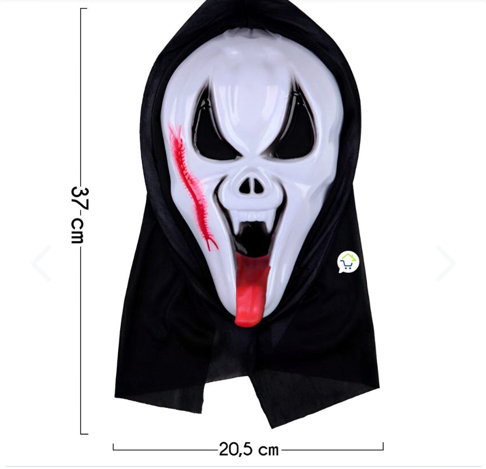 Mascara Sangre Esqueleto Halloween 492